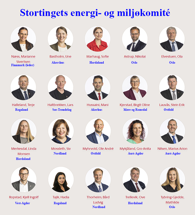 Stortingets energi- og. miljøkommite